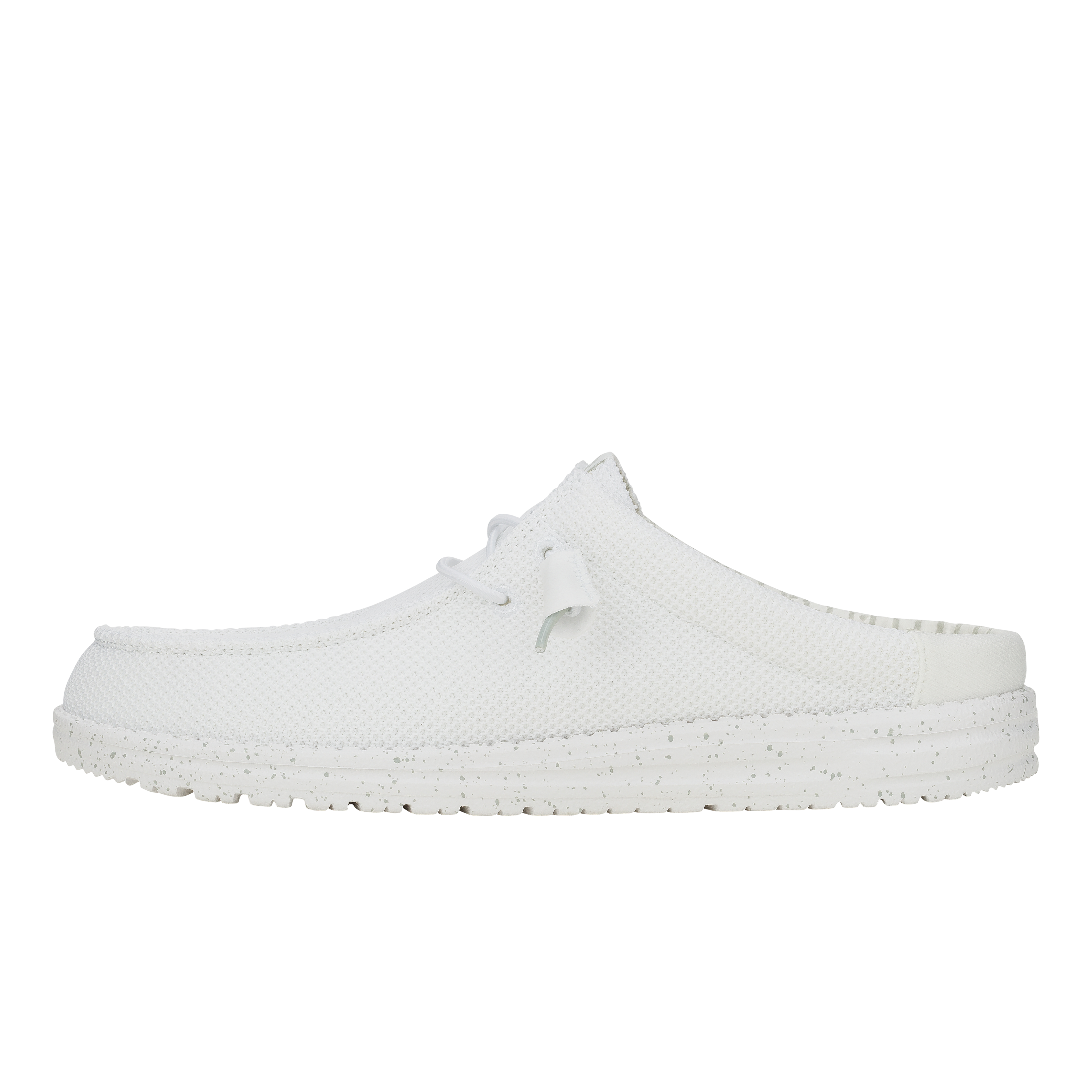 HEYDUDE shoes Wally Slip Stretch Sox - White – Men's