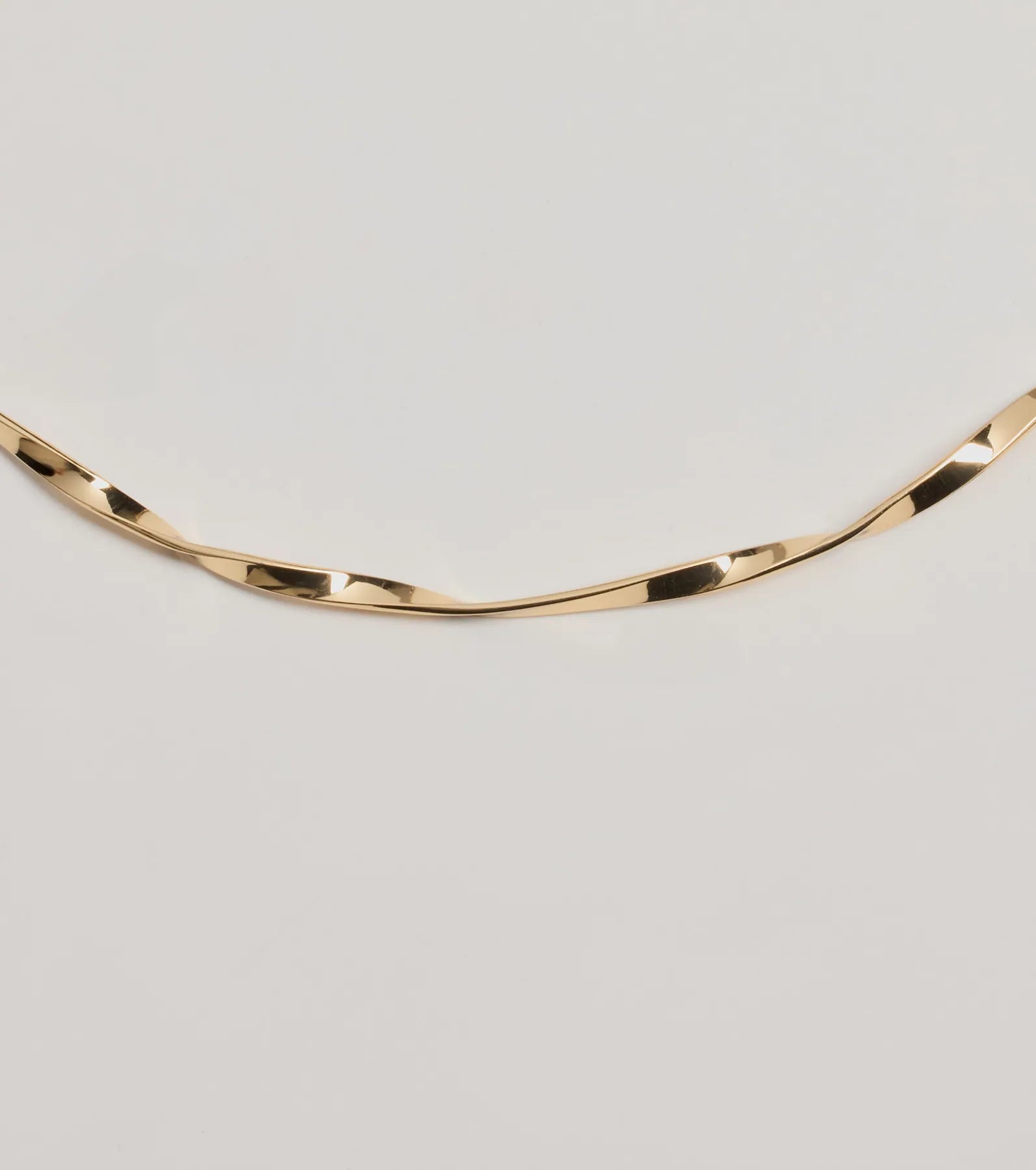 Windsor Effortless Twist Metal Collar Necklace - view 2