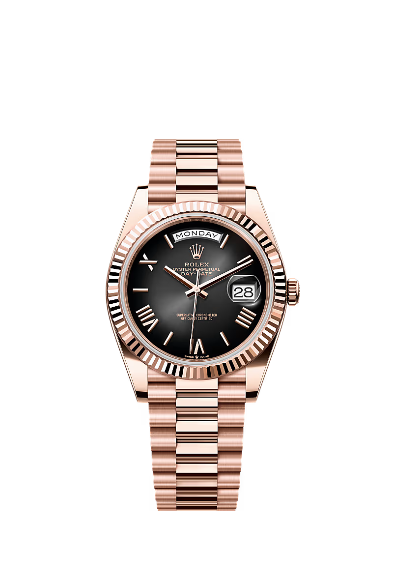 Cop Underdog ROLEX DAY-DATE 40MM 'Slate ombré dial' 228235