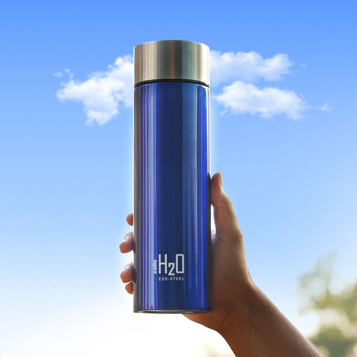 Cello H2O Stainless Steel Water Bottle, 1000ml