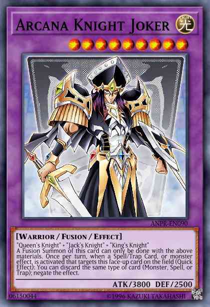 Yu-Gi-Oh! Arcana Knight Joker - LCYW-EN051 - Secret Rare - 1st Edition
