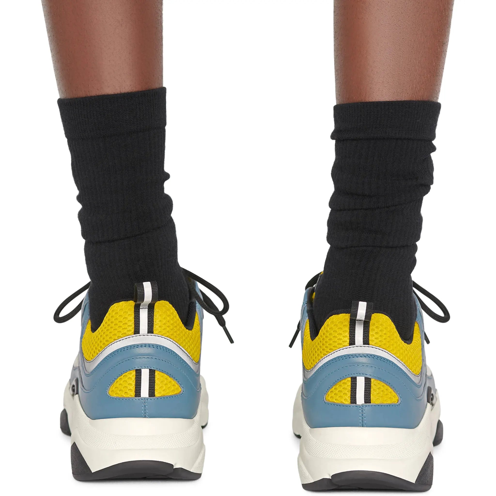 Dior B22 Blue Yellow Trainer - view 8