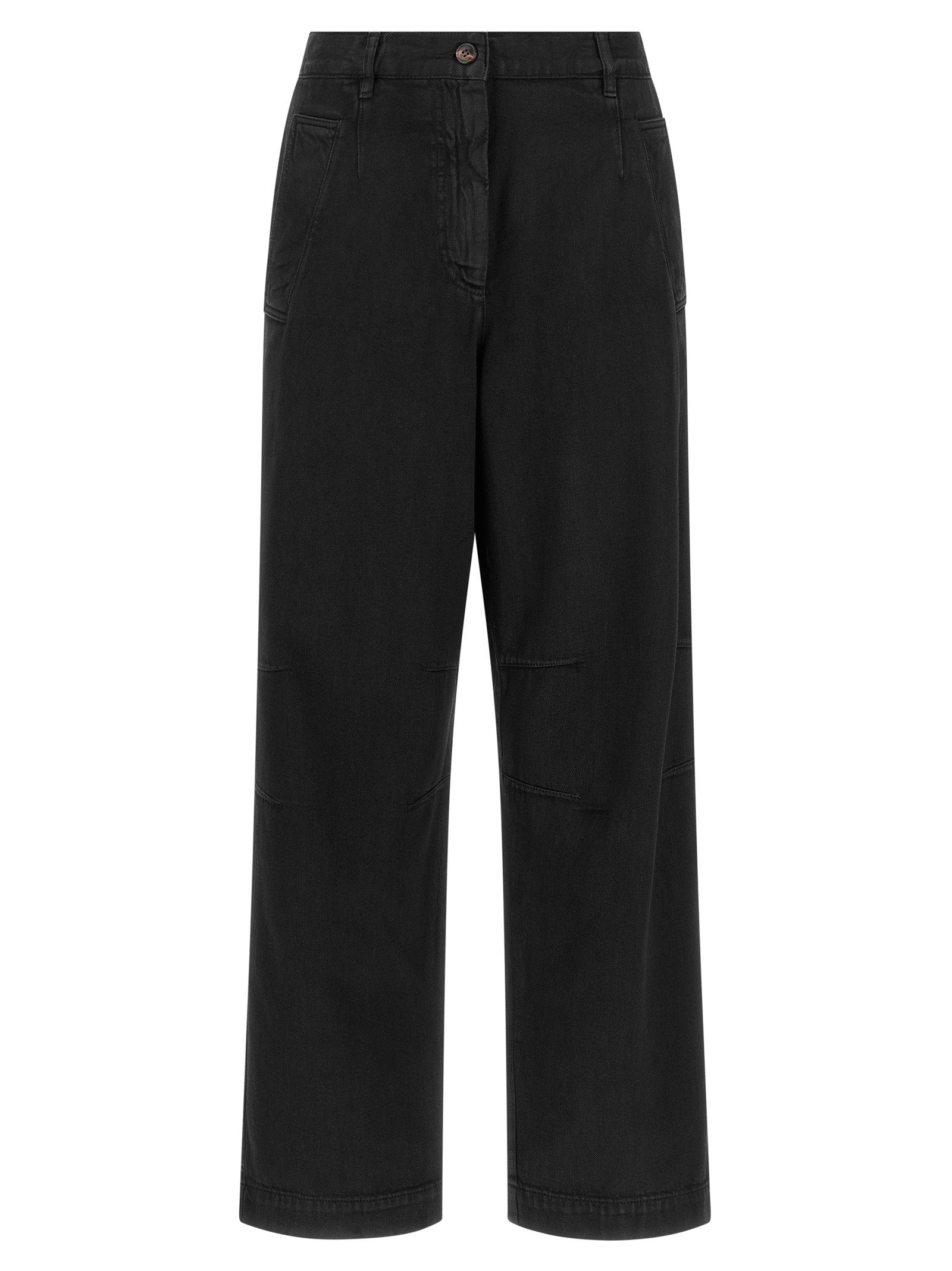 Dries Van Noten Loose Cotton Trousers – 100% cotton