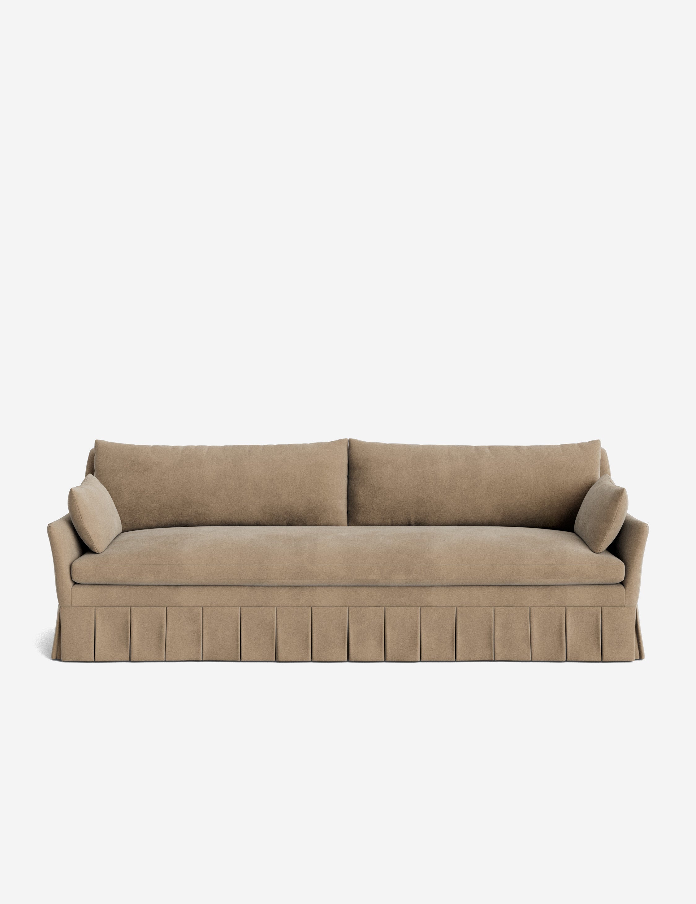 Lulu and Georgia Portola Pleated Sofa - view 90