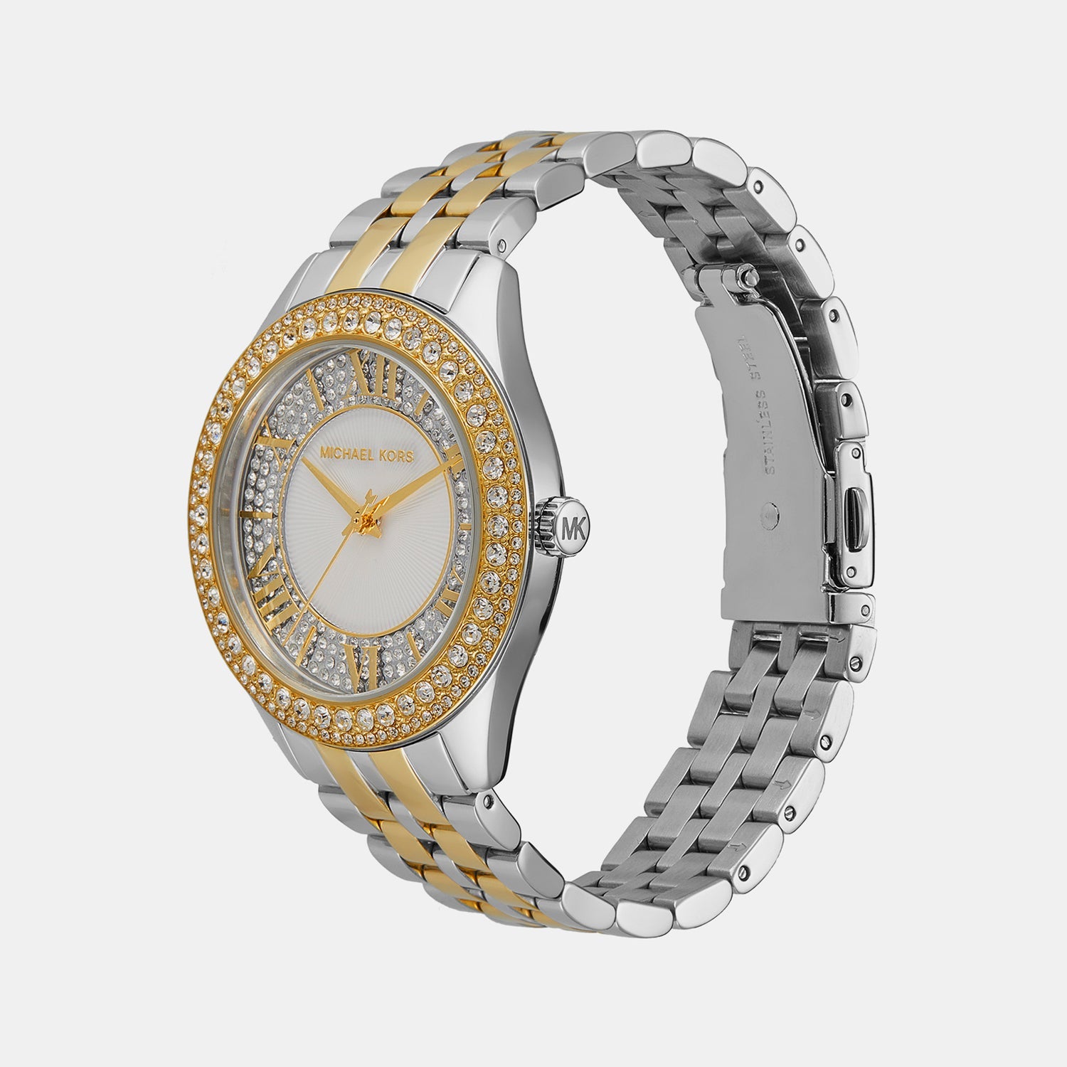 Michael Kors Harlowe Women Quartz Silver Dial Analog Stainless Steel Watch MK4811 - view 3