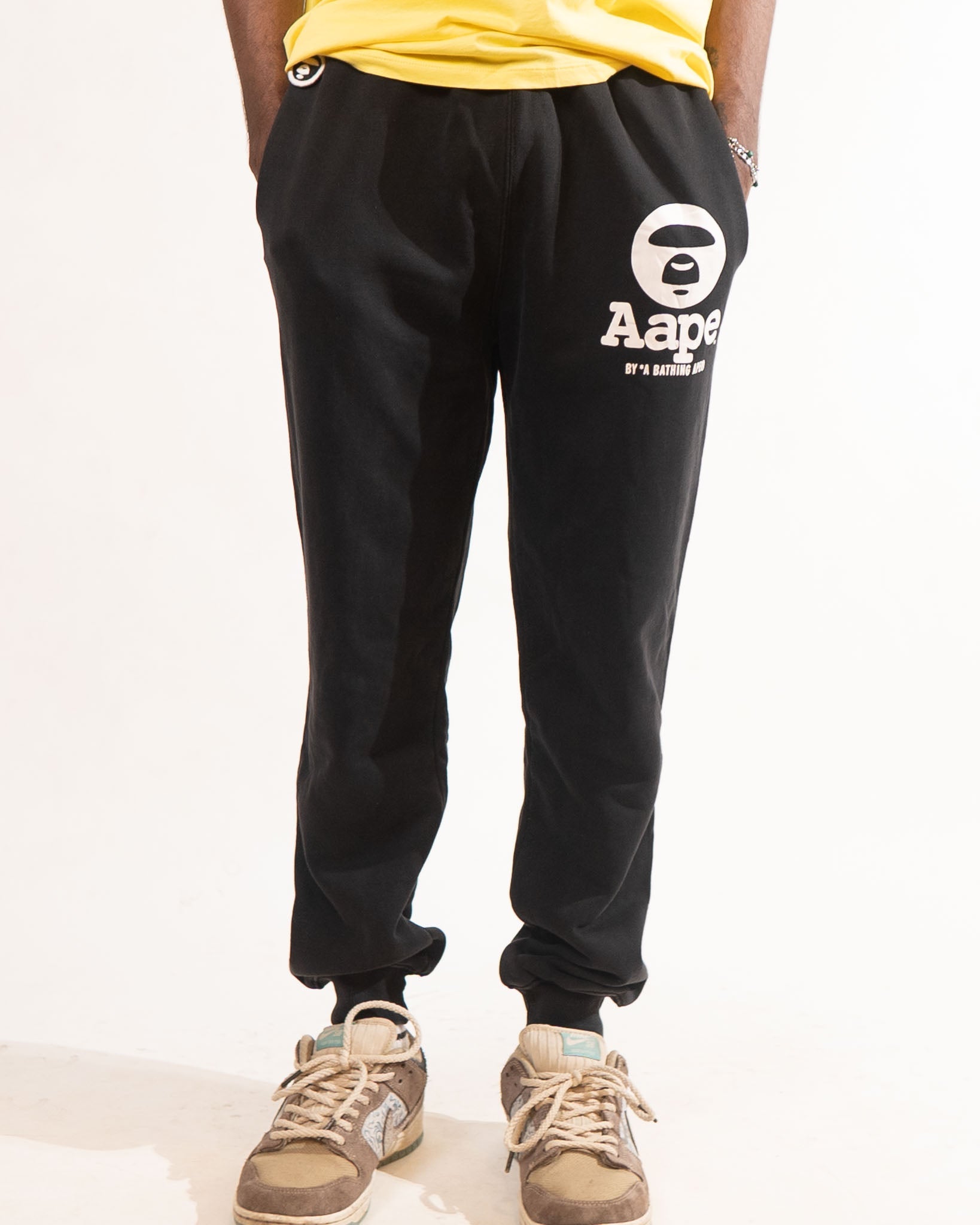 AAPE BY BAPE Bape Black Classic Sweatpants