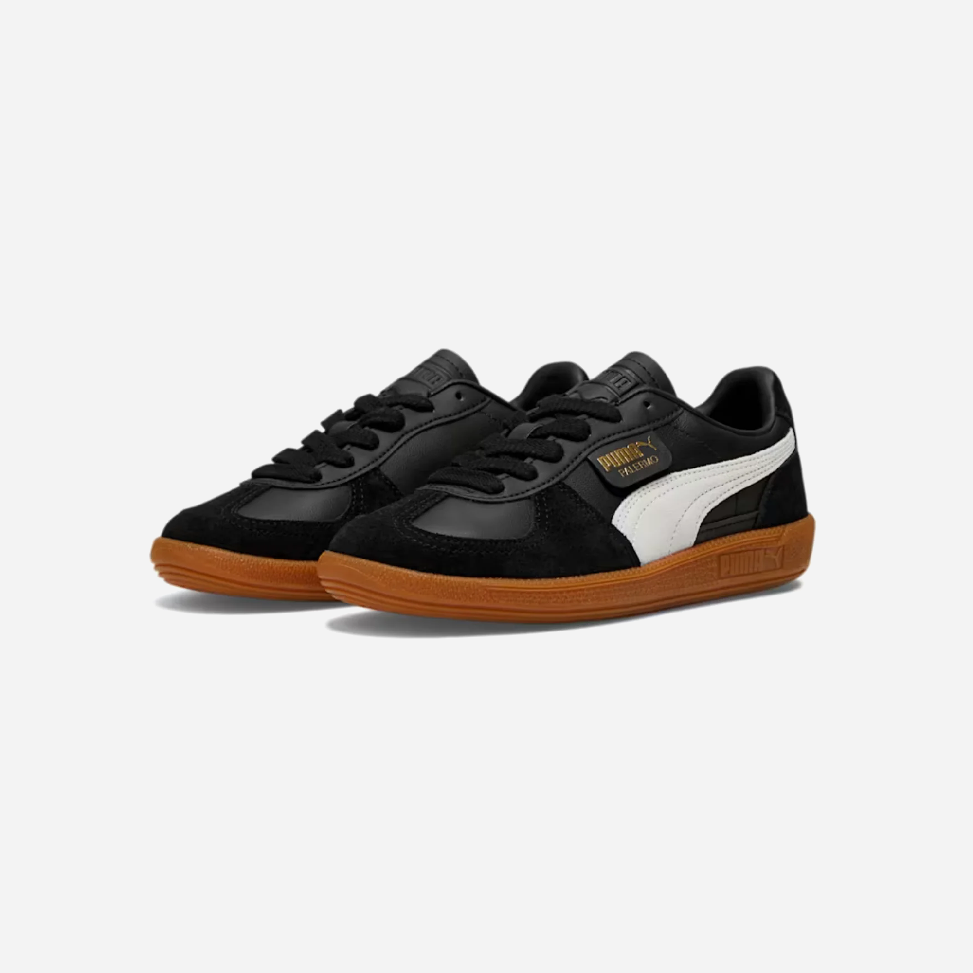 Puma Palermo LTH Unisex Sneakers Black Feather Gray Gum - view 2