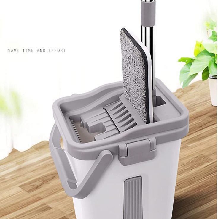 Catterton Hands-free Flat Mop + Large Bucket - view 5