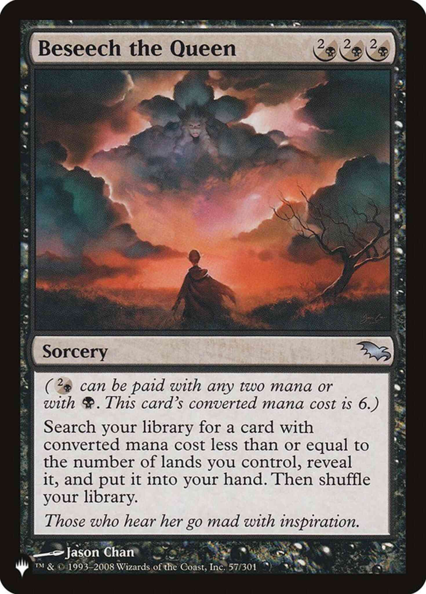 Magic Beseech the Queen [SHM-57] [The List] [Non-Foil]
