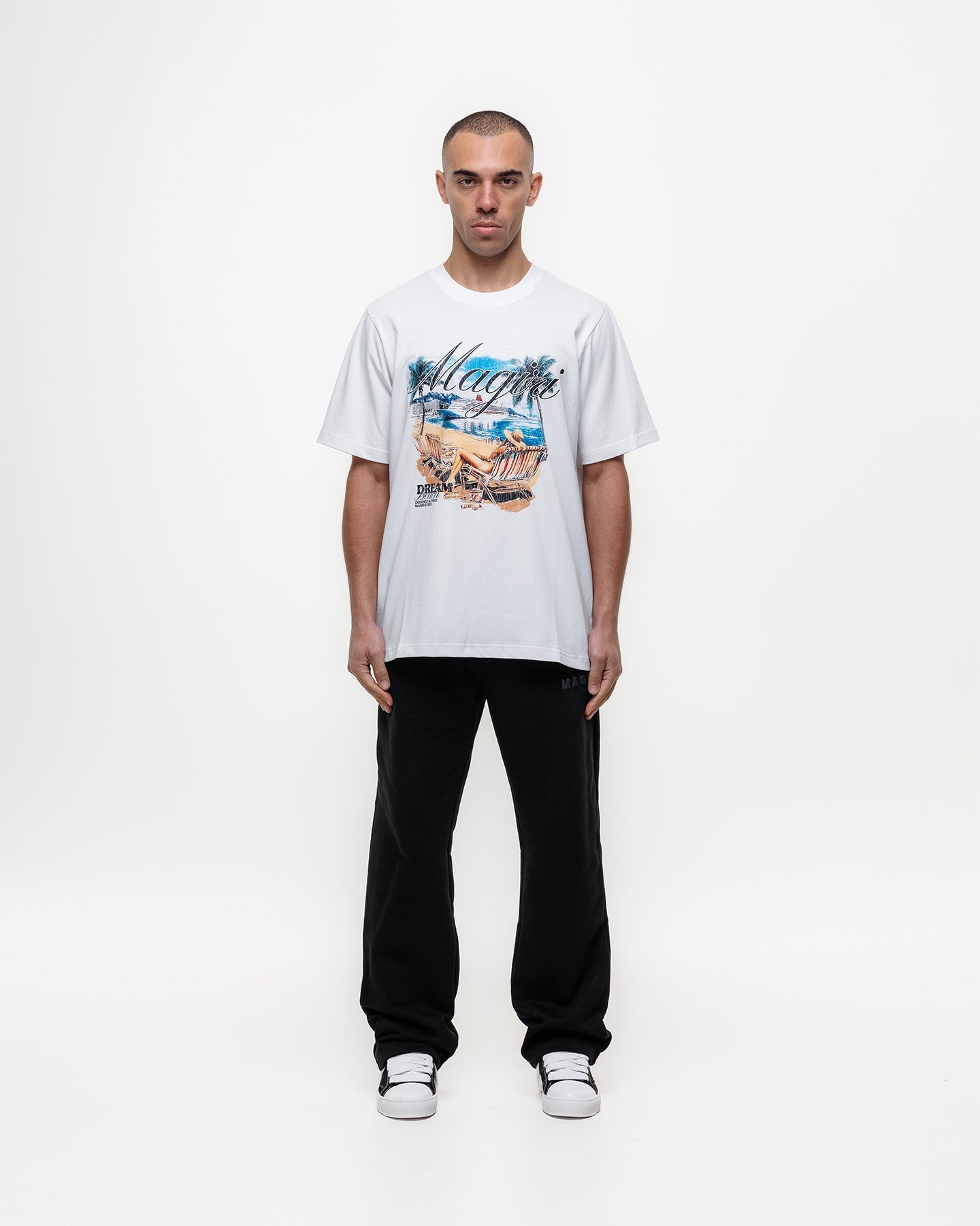 MAGIRI Dream Beach Printed White T-Shirt - view 3