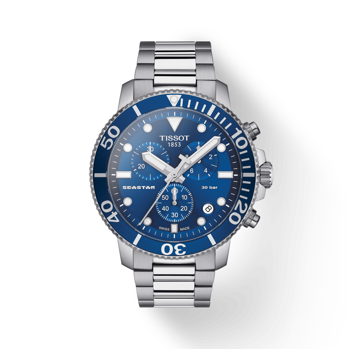 Tissot T-Sport Blue Dial Men 45.5mm - view 2