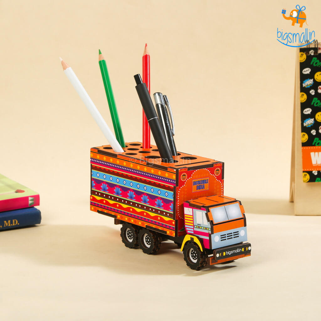 Ascetic Pop Art Truck Pen Stand - view 2
