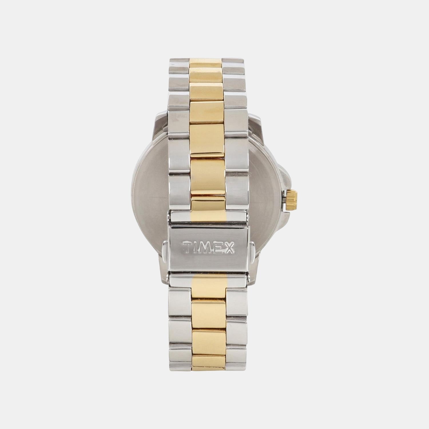 Timex Fashion Men Quartz Silver Dial Analog Stainless Steel Watch TWEG17204 - view 4