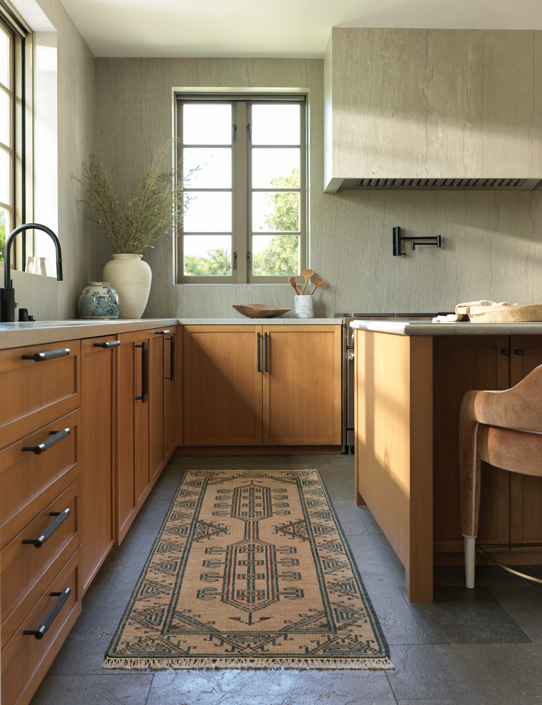 Lulu and Georgia Vishal Hand-Knotted Wool Rug - view 9