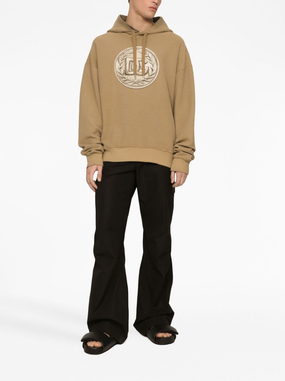 Dolce & Gabbana Cargo With Logo Plaque – 100% Cotton - view 3