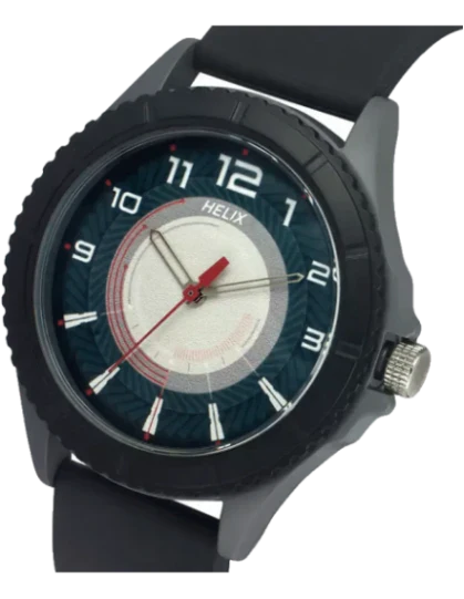 Helix Multi Dial Leather Strap – Multicolor