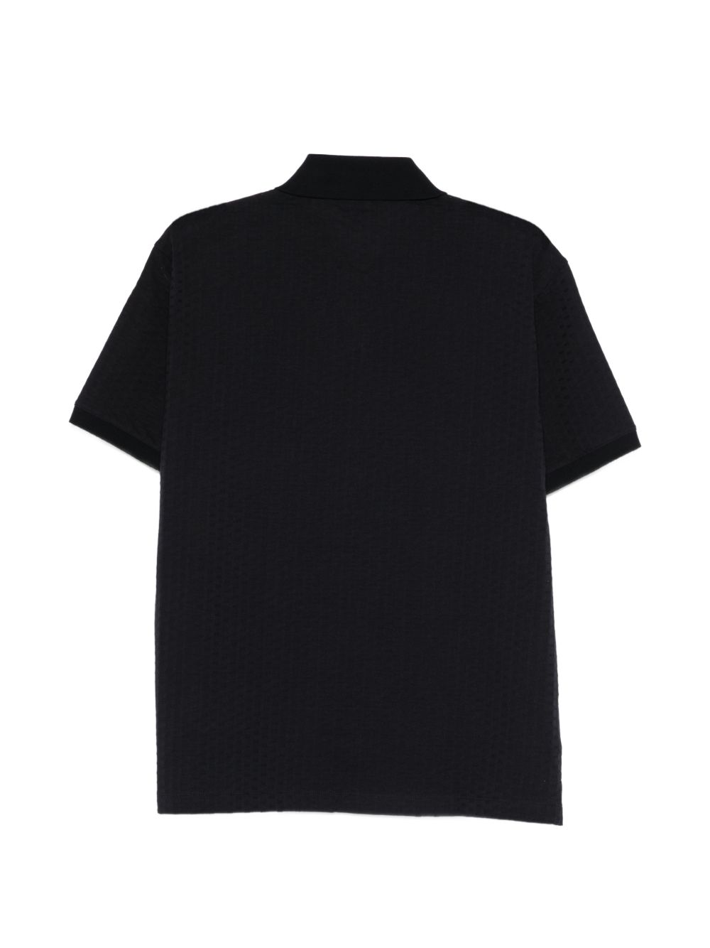 Emporio Armani Logo cotton polo shirt – 100% Cotton - view 3