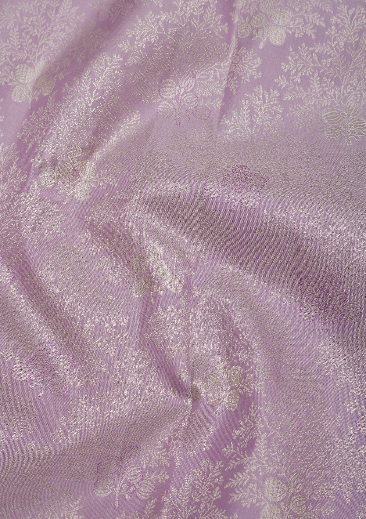 Koskii Lavender Zariwork Pure Silk Saree – Women's - view 2