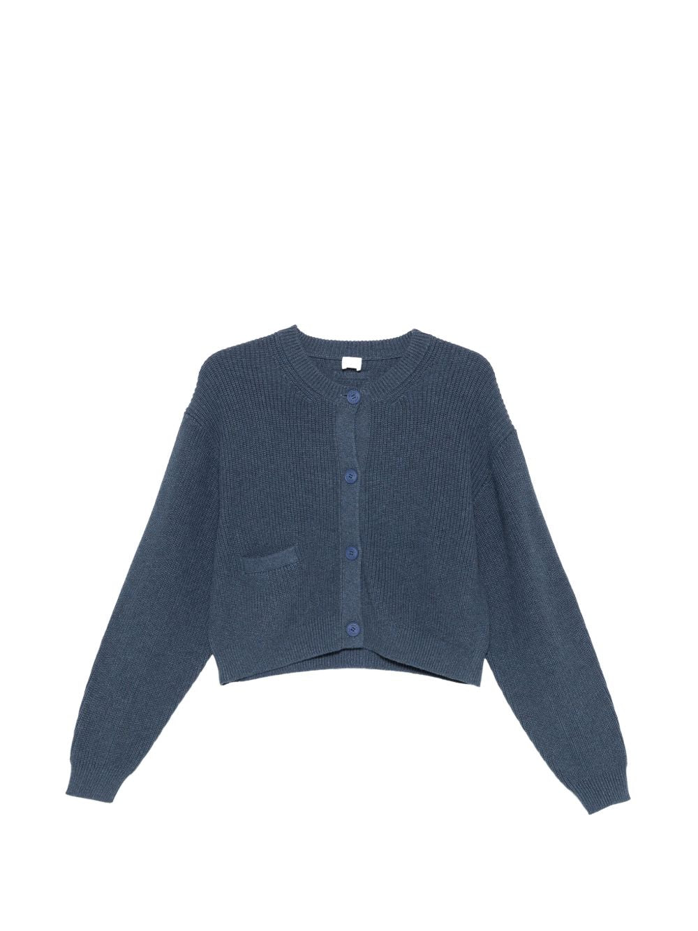 Ct Plage Cotton crewneck cardigan – Cotton 95%, Cashmere 5%