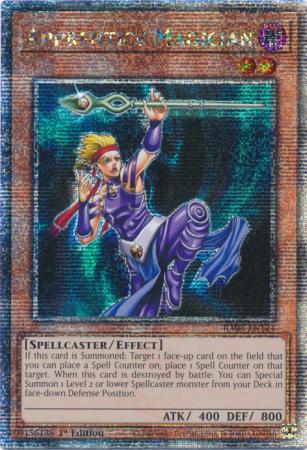 Yu-Gi-Oh! Apprentice Magician - RA03-EN124 - Quarter Century Secret Rare - 1st Edition