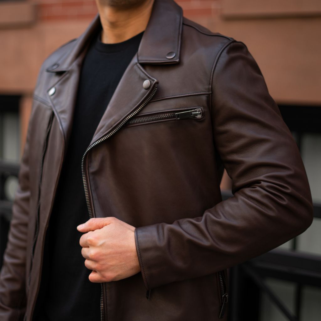 Thursday Boots - Seconds - Men's Jackets [S] Motorcycle Jacket | Old English - view 2