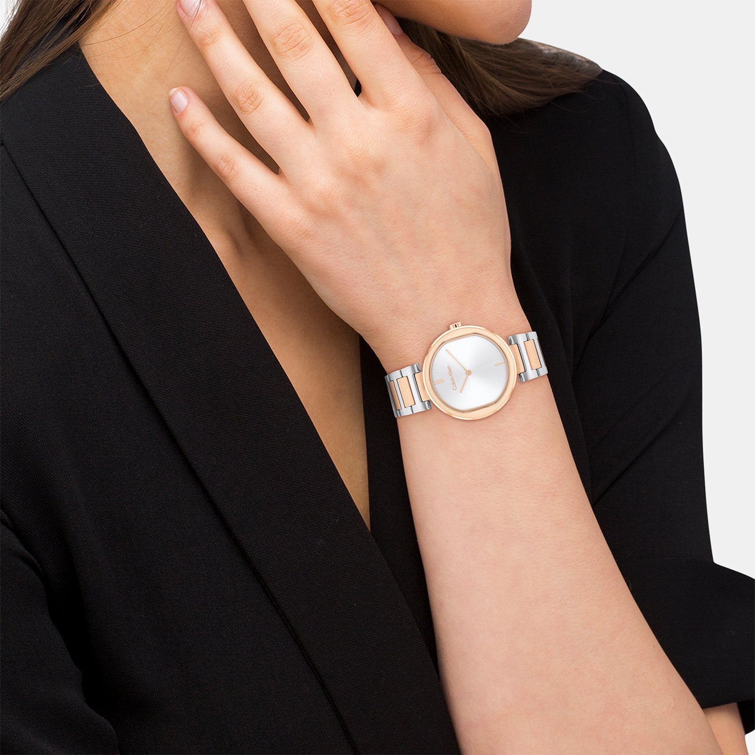 Calvin Klein Ck Sensation Women Quartz Silver Dial Analog Stainless Steel Watch 25200251 - view 2