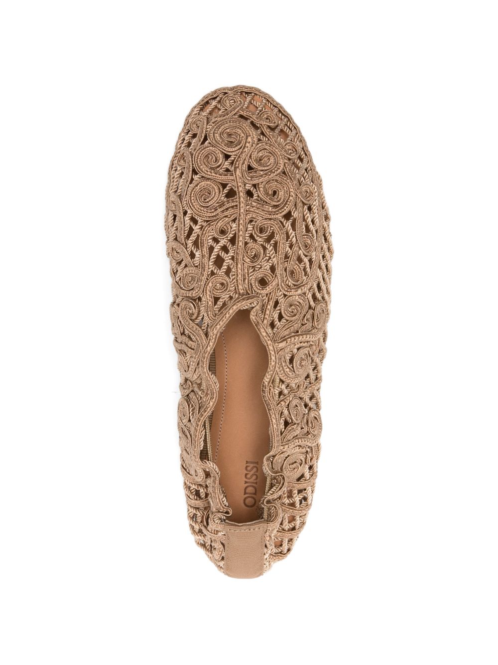 Odissi Iris ballet flats – Outer: Paper Yarn 100%