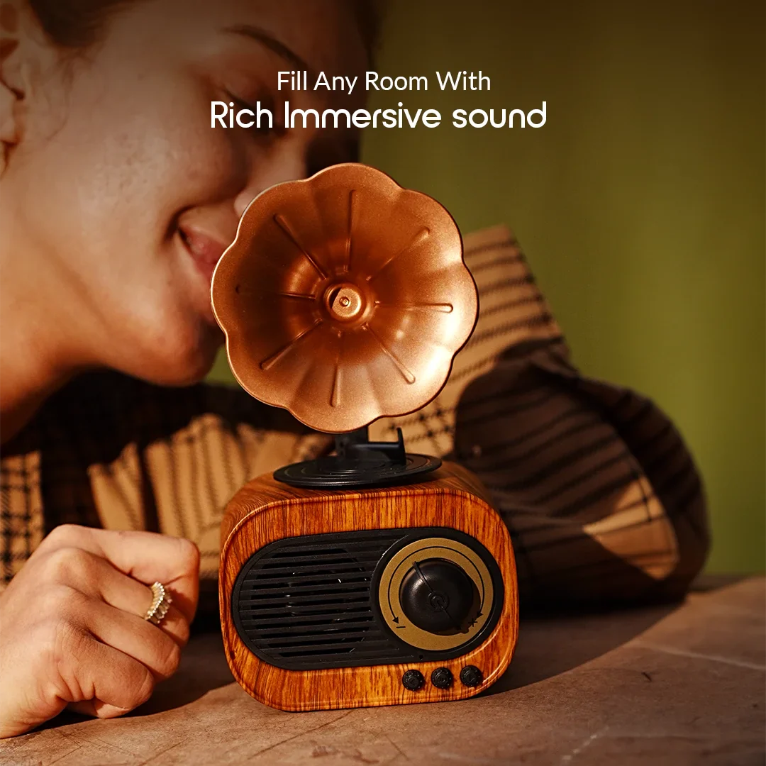 Cpensus Vintage Gramophone Bluetooth Speaker - view 3