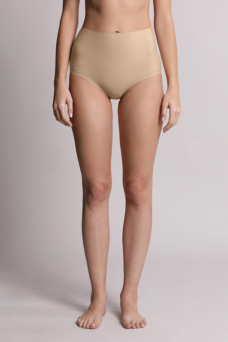 Amante Vanish Shaper Full Brief Panty - Hazelnut