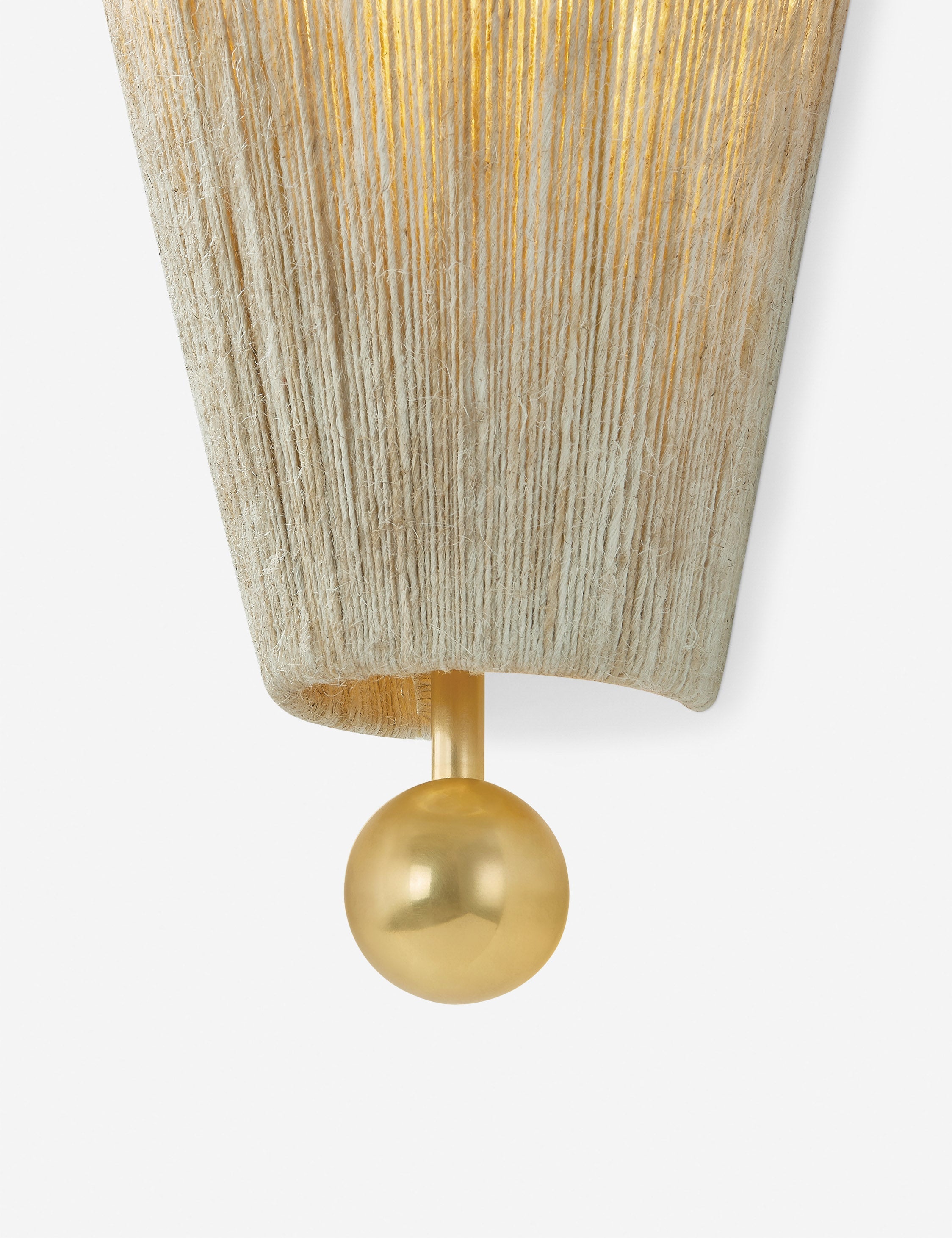 Lulu and Georgia Sicily Sconce – Natural - view 3
