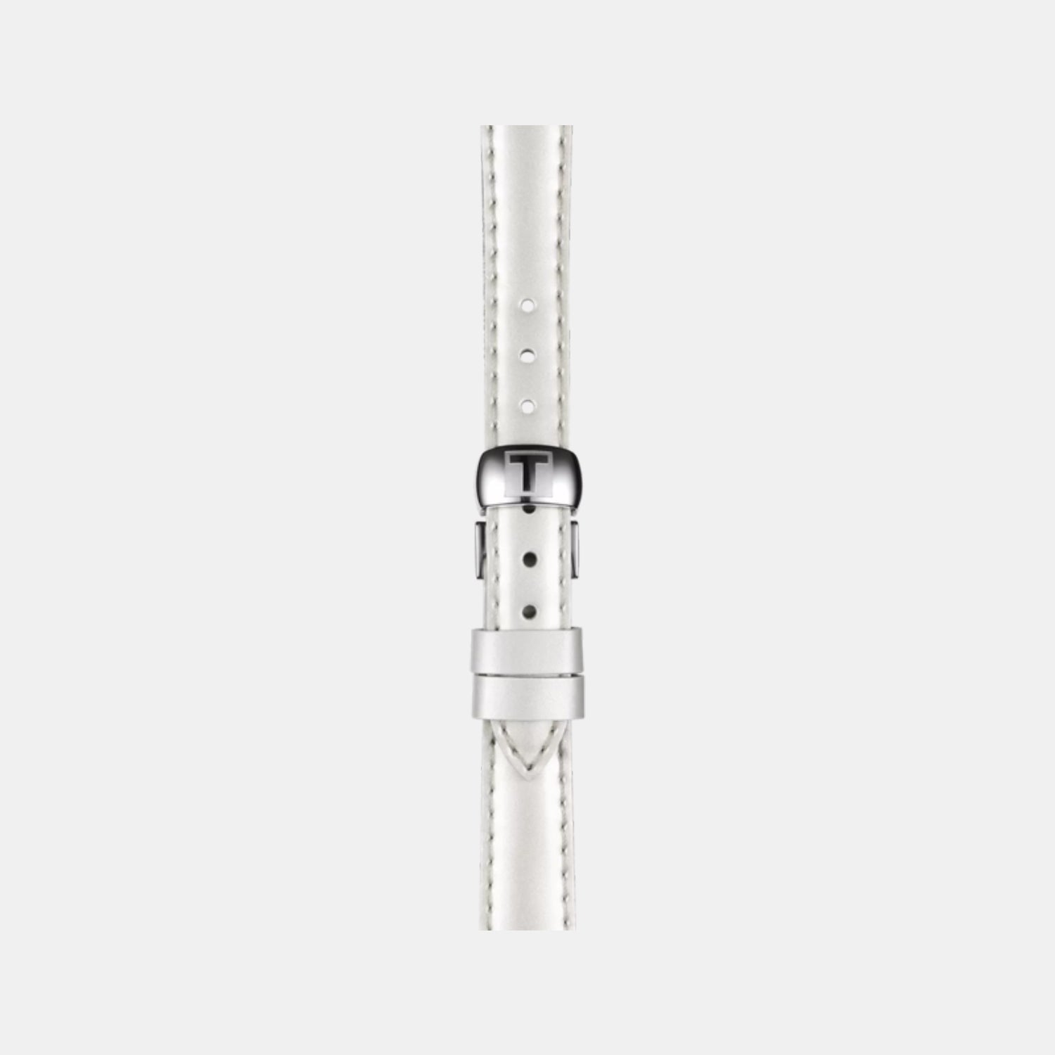 Tissot Flamingo T-Lady Women Quartz Analog White Mother Of Pearl Dial Leather Watch T0942102611101 - view 2