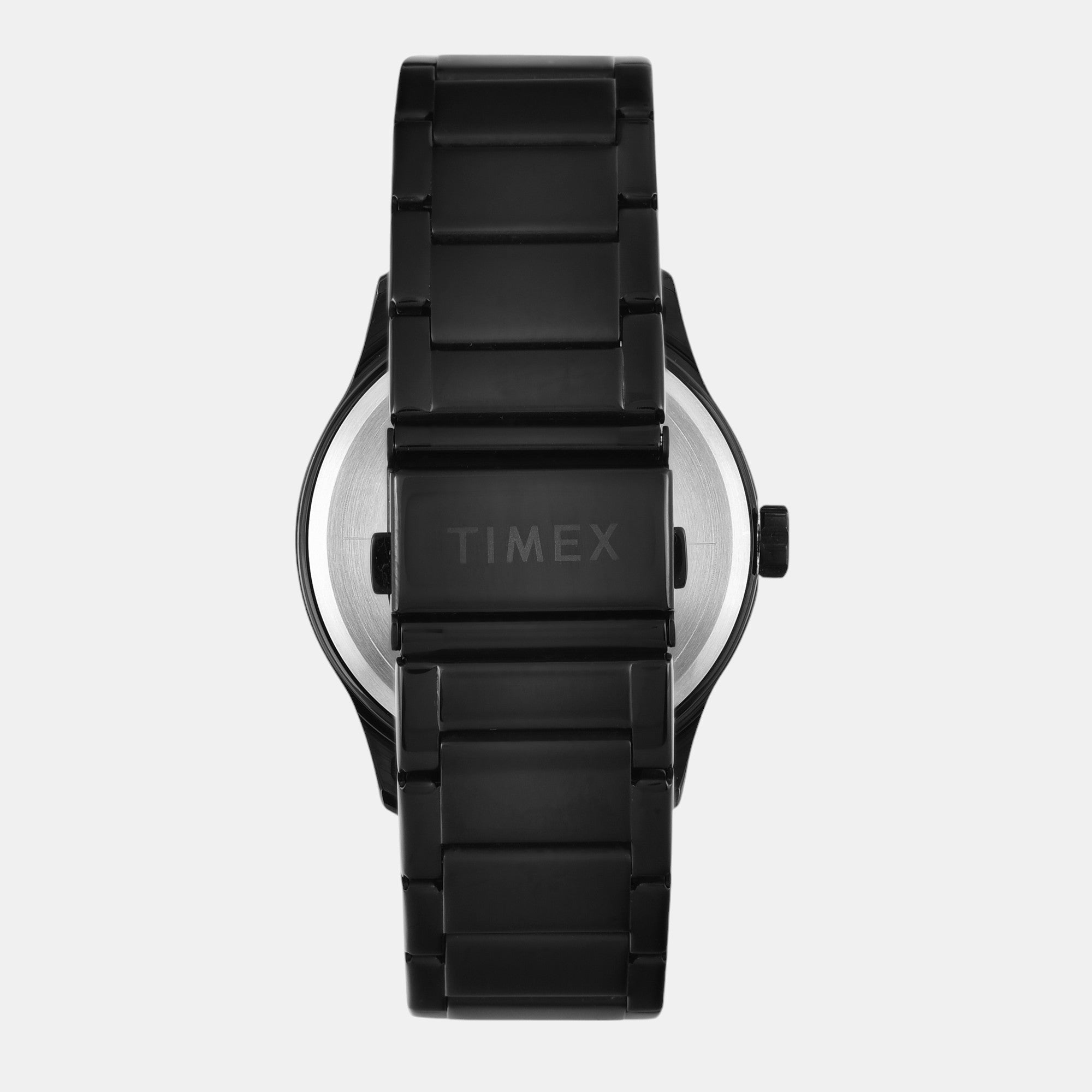Timex Fashion Men Quartz Black Dial Multi-Function Stainless Steel Watch TW0TG7625 - view 6