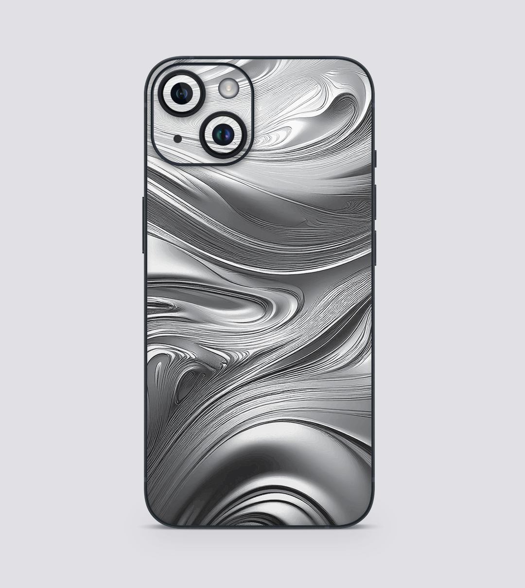 Apple iPhone 14 Plus Silver Swirl