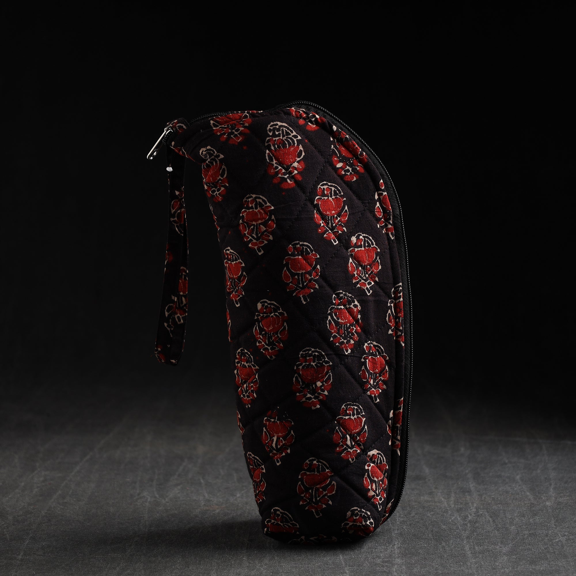 JALPARI Black - Handmade Cotton 1L Water Bottle Cover 12 - view 2
