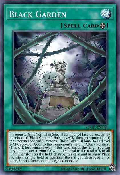 Yu-Gi-Oh! Black Garden - LED4-EN032 - Common - 1st Edition