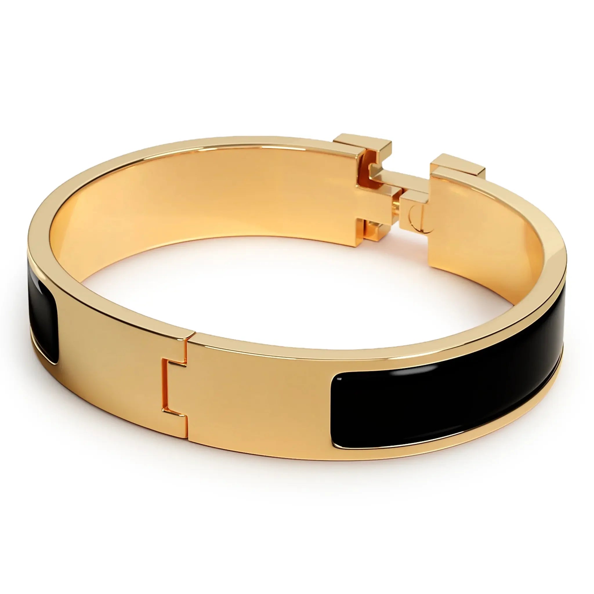 Hermès Paris Clic H Black Bracelet - view 2