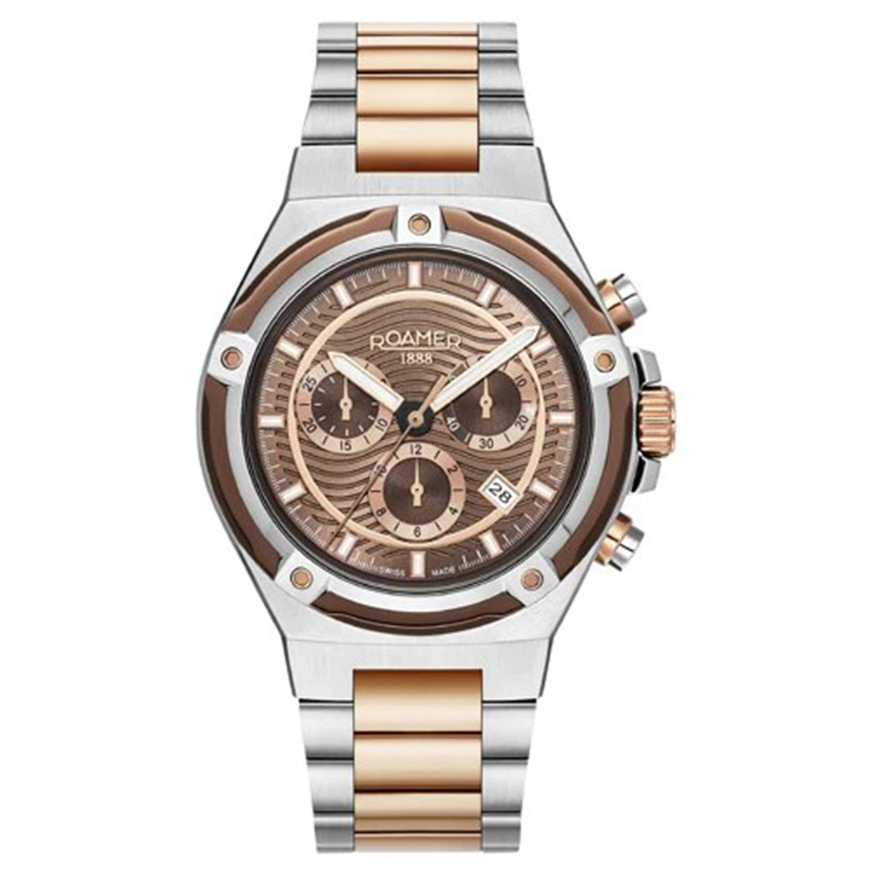 Roamer Tempo Master Chrono Brown Dial - view 2