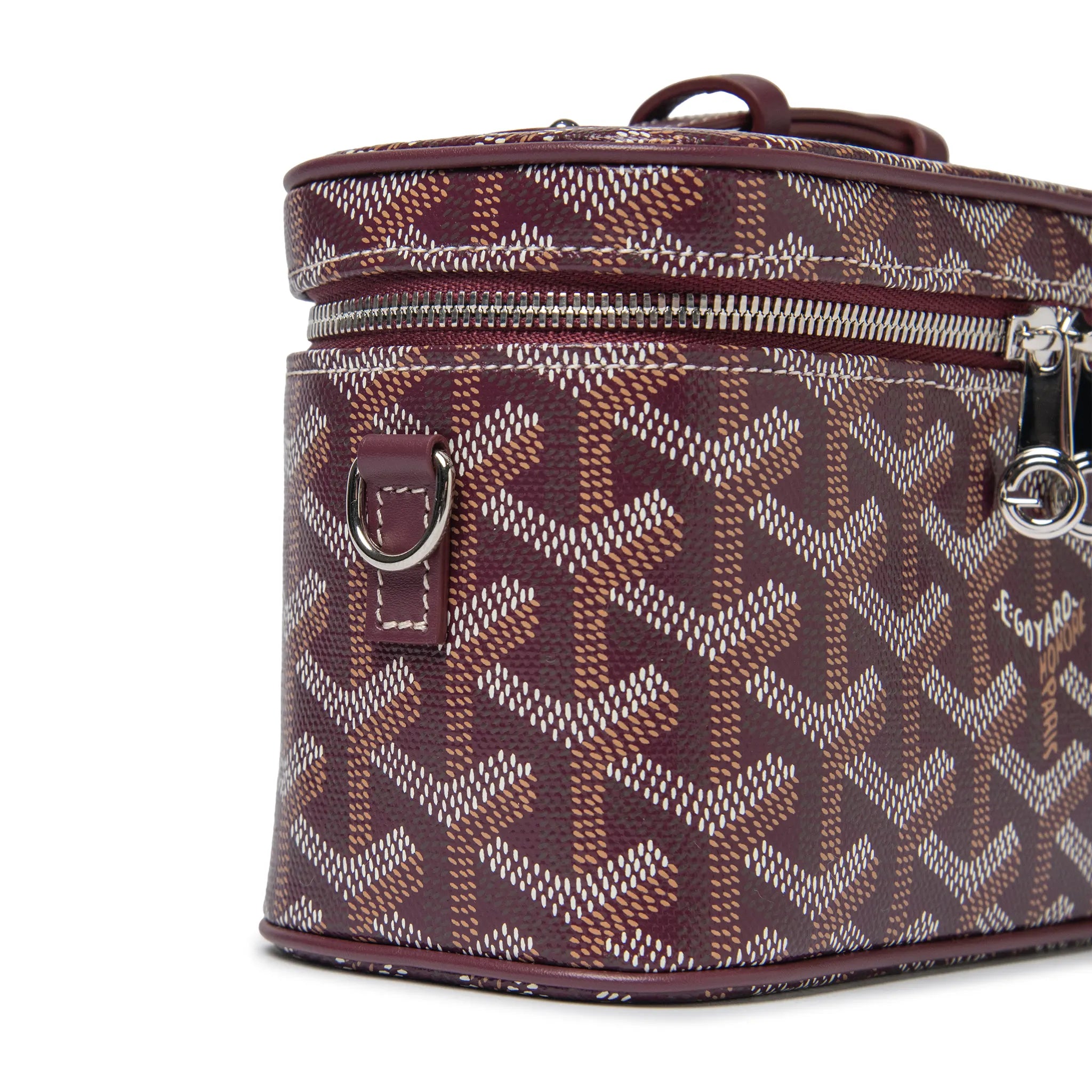Goyard Muse Mini Burgundy Vanity Bag - view 3