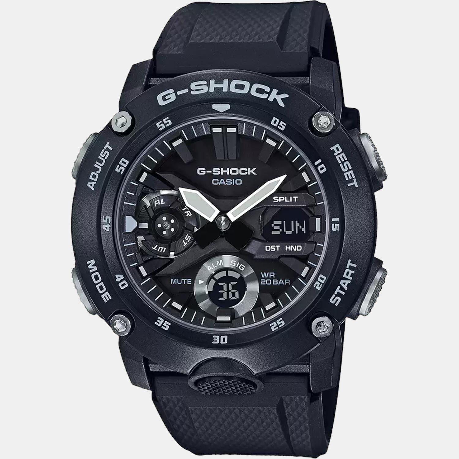 Casio G-Shock Men Quartz Black Dial Analog-Digital Resin Watch G970 - view 2