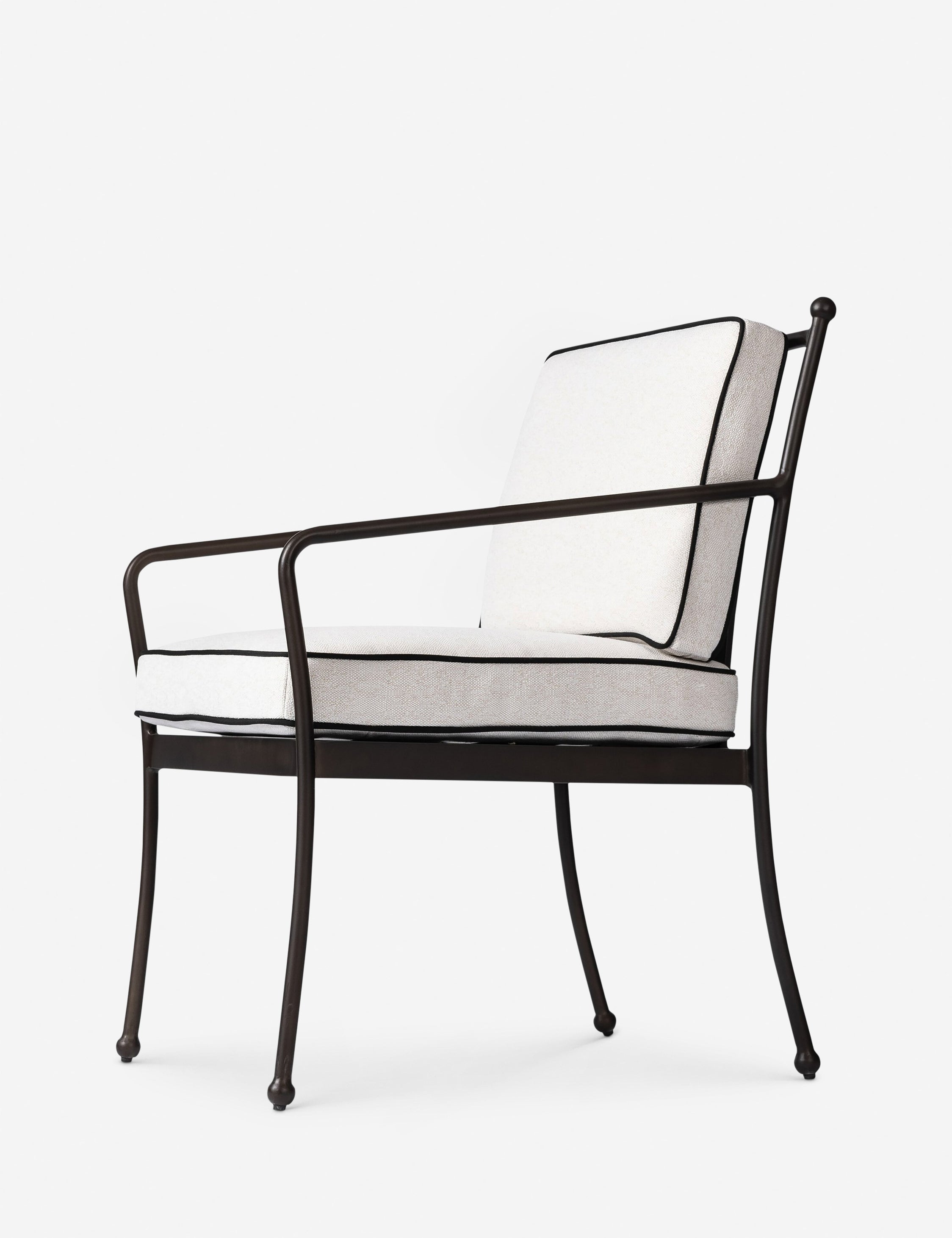 Lulu and Georgia Gracen Outdoor Dining Arm Chair - view 11