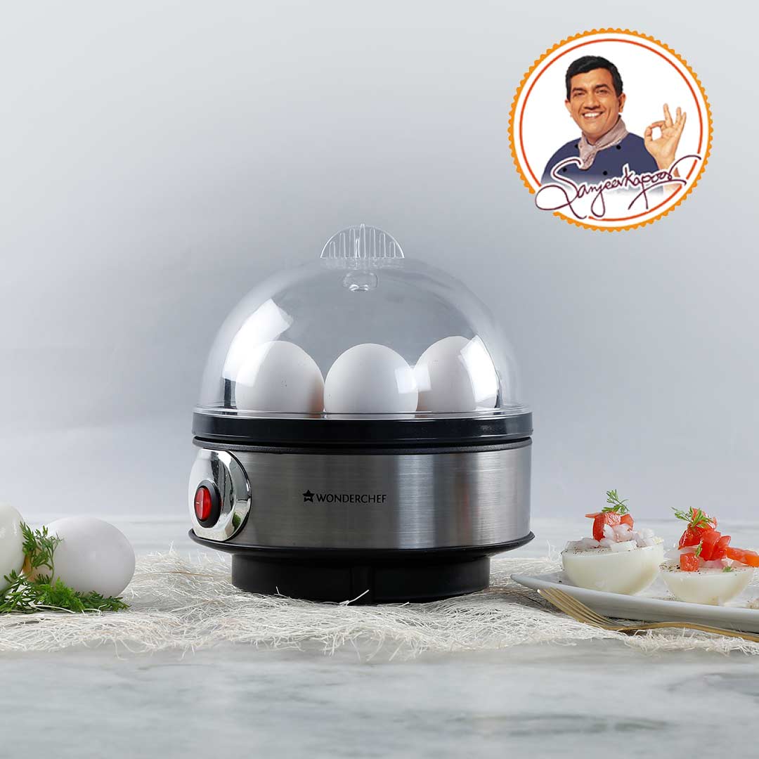 Instant Electric Egg Boiler with 7 Egg Poachers by blacktree - view 8