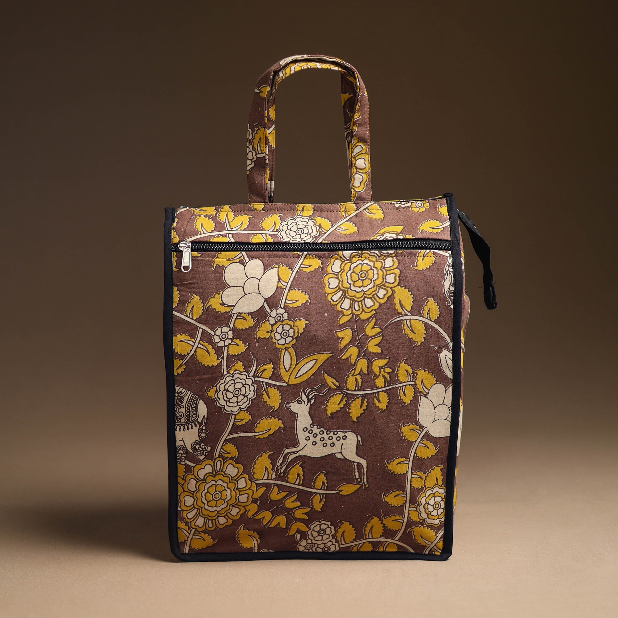 NOORI BAZAR Brown - Handcrafted Cotton Shopping Bag 18