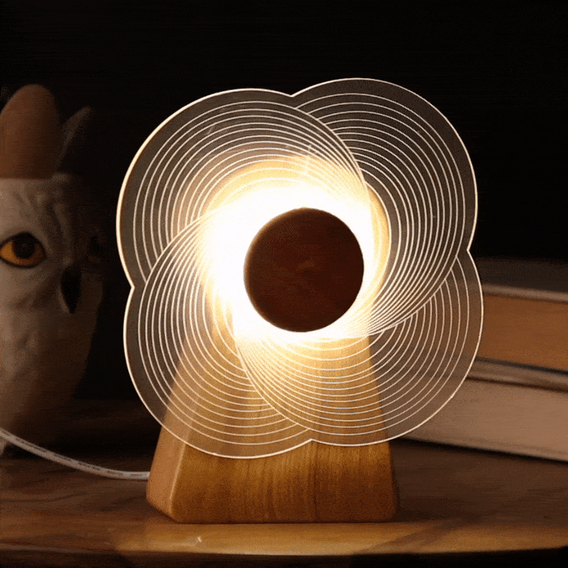 Porffitto Rotating LED Windmill Lamp - view 2