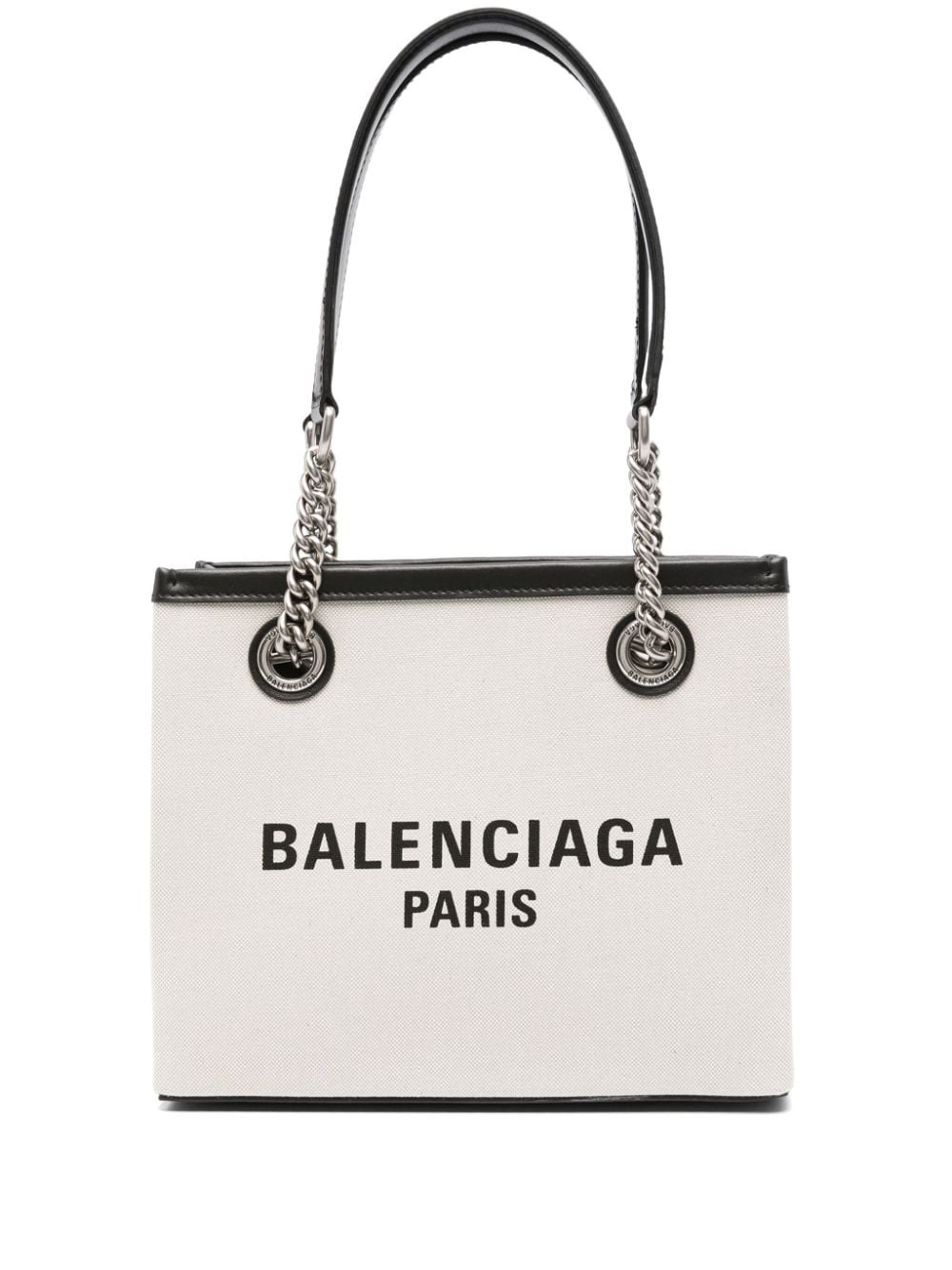 Balenciaga Small Duty Free Tote Bag – Fabric 100%, Leaher 100%