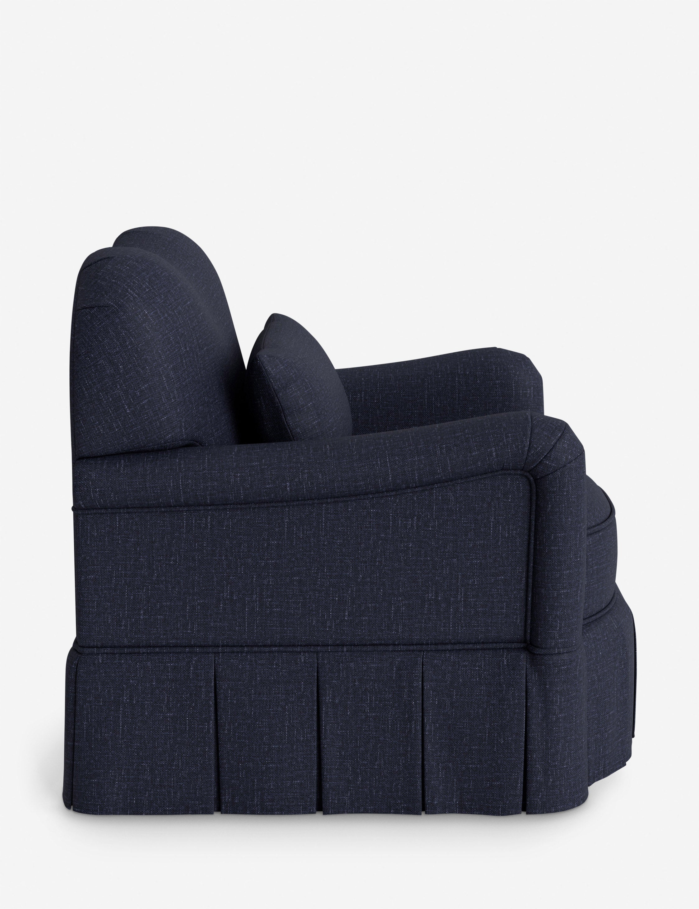 Lulu and Georgia Middleton Skirted Accent Chair by Ginny Macdonald - view 168