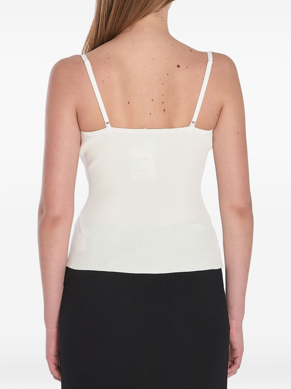 Self-Portrait V-neck tank top - view 4
