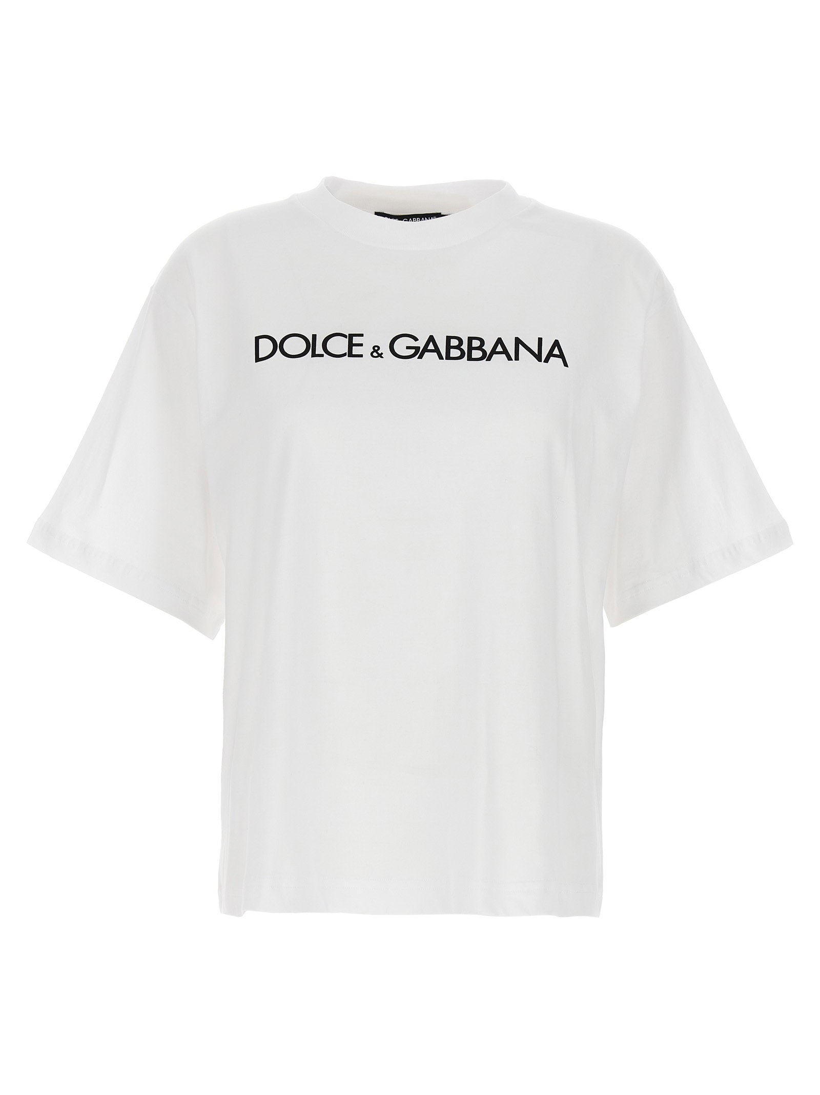 Dolce & Gabbana Logo T-shirt – 100% cotton