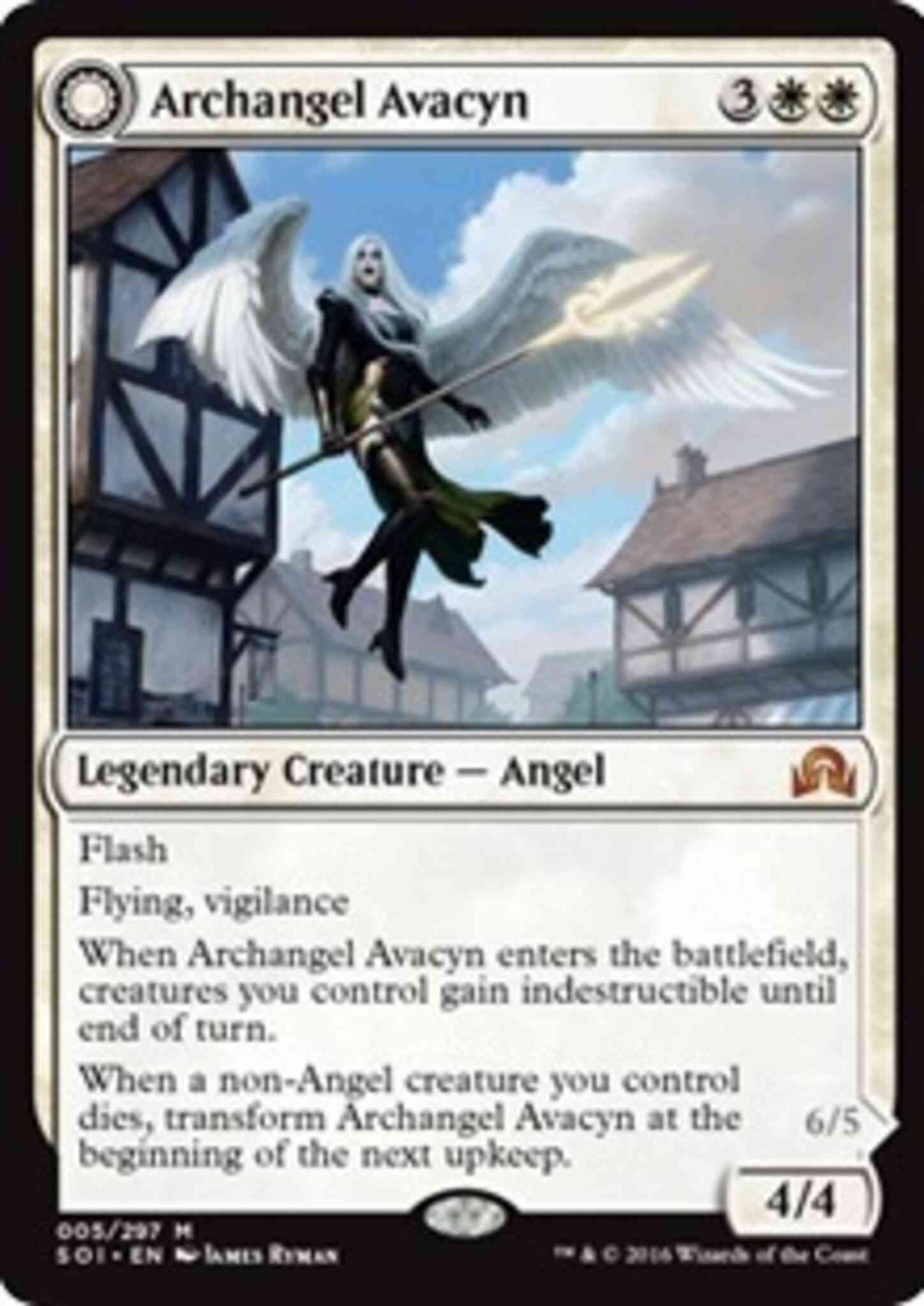 Archangel avacyn avacyn – Magic Archangel Avacyn // Avacyn, the Purifier [5] [Shadows over Innistrad] [Non-Foil]