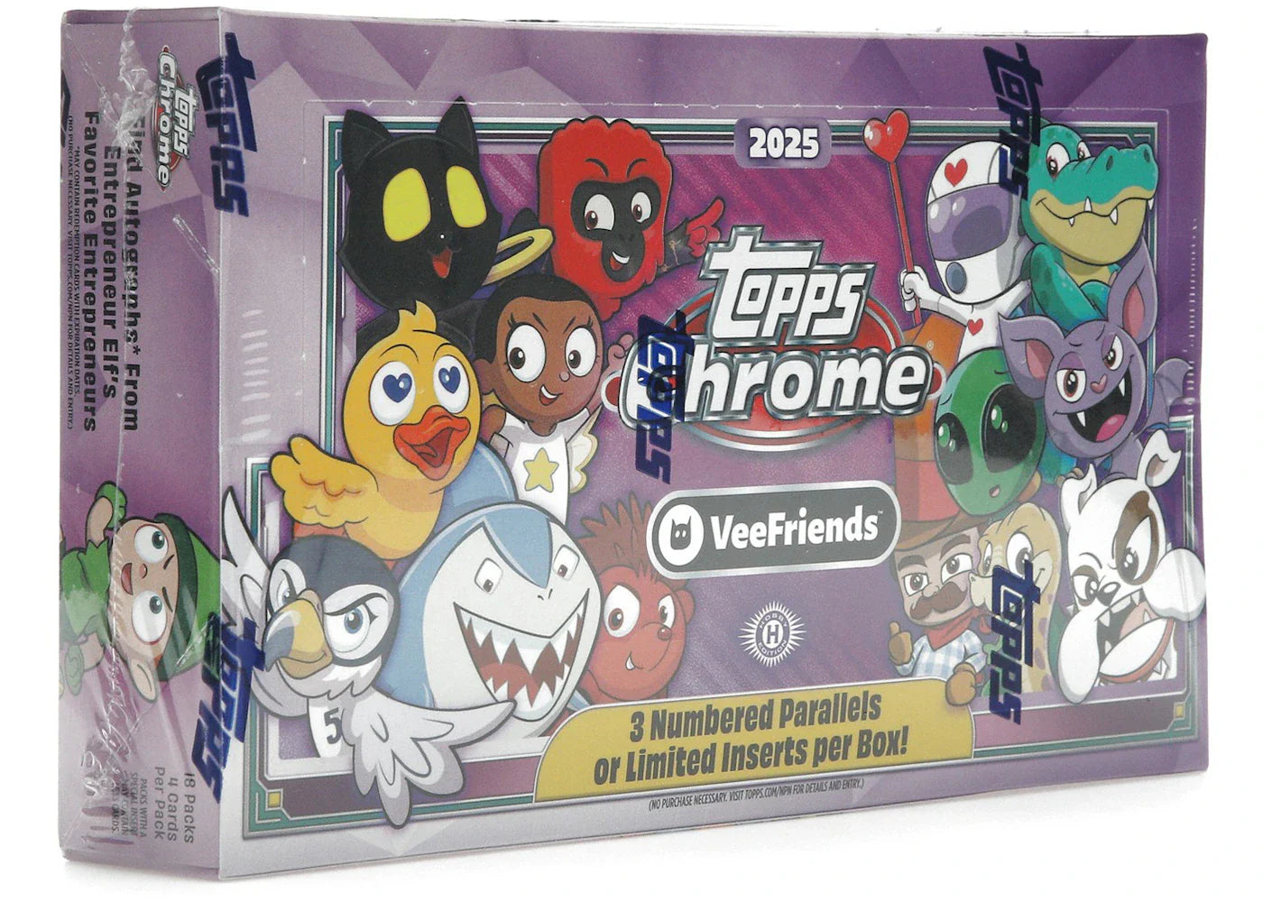 2025 Topps Chrome VeeFriends Hobby Box