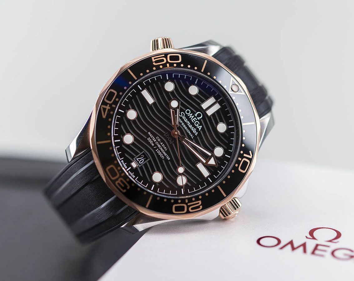 Omega Seamaster Diver 300M Co‑Axial Master Chronometerblack Dial Men 42MM - view 3
